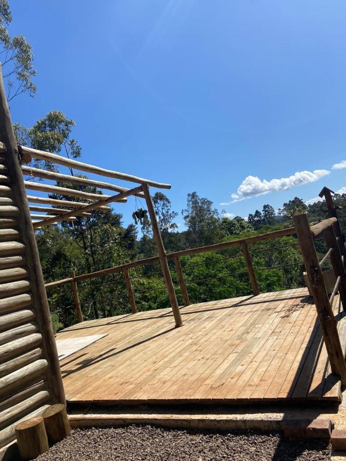 Cabana Rustica Logcabin Osorio Εξωτερικό φωτογραφία